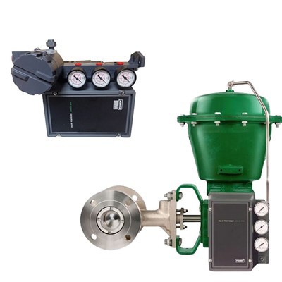 Fisher 3620J 전기-공압식 단일-액팅 포지셔너